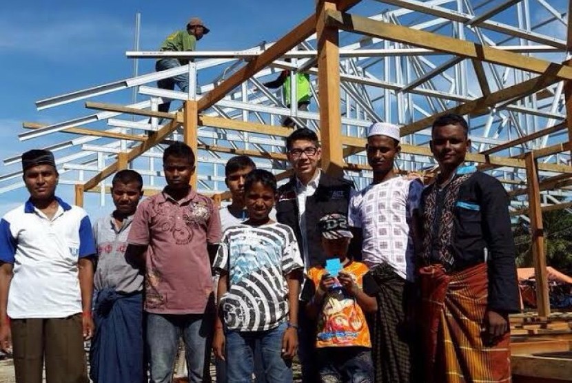 Pengungsi Rohingya di Aceh.