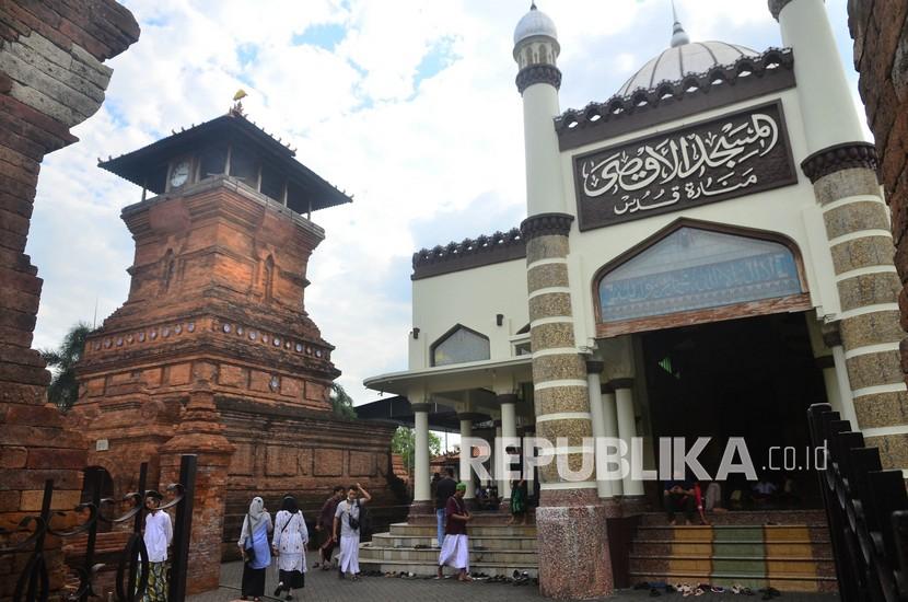 Masjid Menara Kudus, Kudus, Jawa Tengah lokasi makam wali Allah SWT Sunan Kudus (Ilustrasi).Ulama Al Azhar berpendapat ziarah ke makam para wali bukan termasuk perkara bidah  