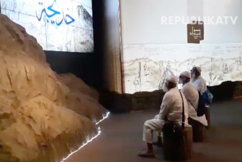 Mengenal Museum Sahabat Nabi As Haabee. Foto: Pengunjung di Museum As Haabee, Makkah