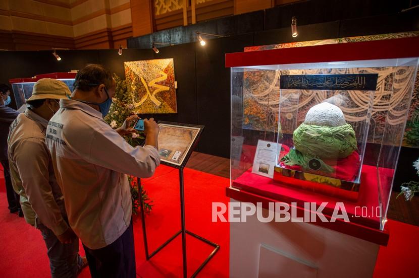 Barang-barang pribadi Rasulullah SAW ada yang bertahan ada yang hilang. Ilustrasi Pameran Artefak Nabi Muhammad SAW di Jakarta Islamic Center, Koja, Jakarta. 