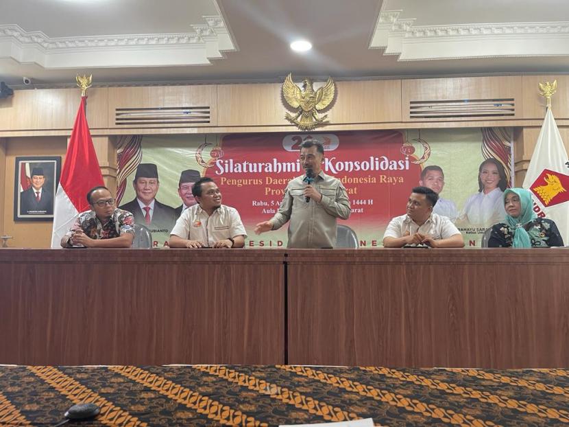 Pengurus Daerah Tunas Indonesia Raya Jawa Barat (PD Tidar Jabar) bertekad membawa Partai Gerindra dan Prabowo Subianto menang pada Pemilihan Umum (Pemilu) 2024.