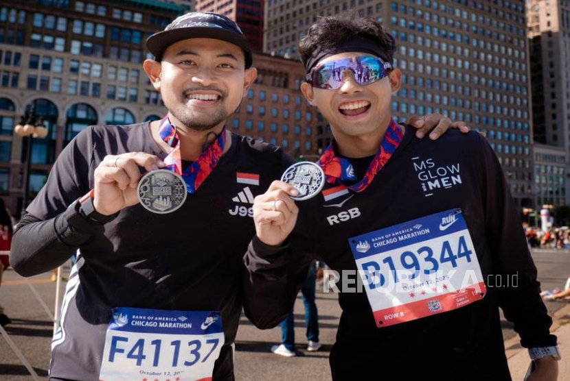 Terinspirasi Gaya Hidup Sehat, Juragan 99 Selesaikan Chicago Marathon 2025