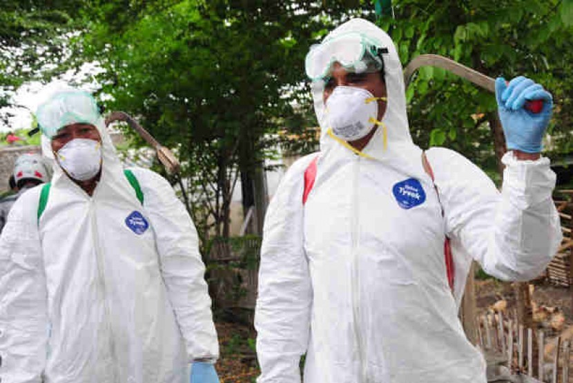 Penindakan dan pencegahan flu burung (ilustrasi). Pemerintah Brasil secara resmi mengumumkan keadaan darurat kesehatan hewan selama 180 hari pada Senin (22/5/2023) menyusul  adanya deteksi pertama kali virus flu burung yang sangat patogen pada burung liar di Brasil.