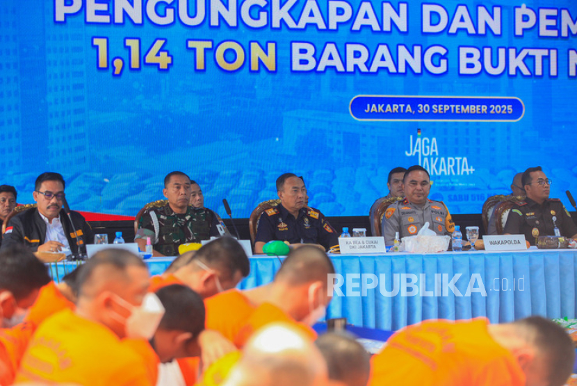 Bea Cukai Hadiri Pengungkapan dan Pemusnahan 1,14 Ton Narkoba Jaringan Internasional