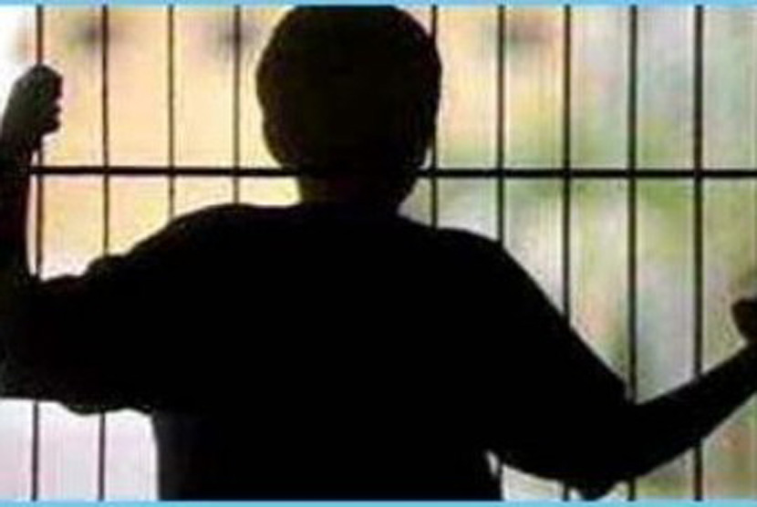 Penjara Anak (ilustrasi). KPAI mencatat ada sebanyak  54 kasus anak berhadapan dengan hukum pada 2022.