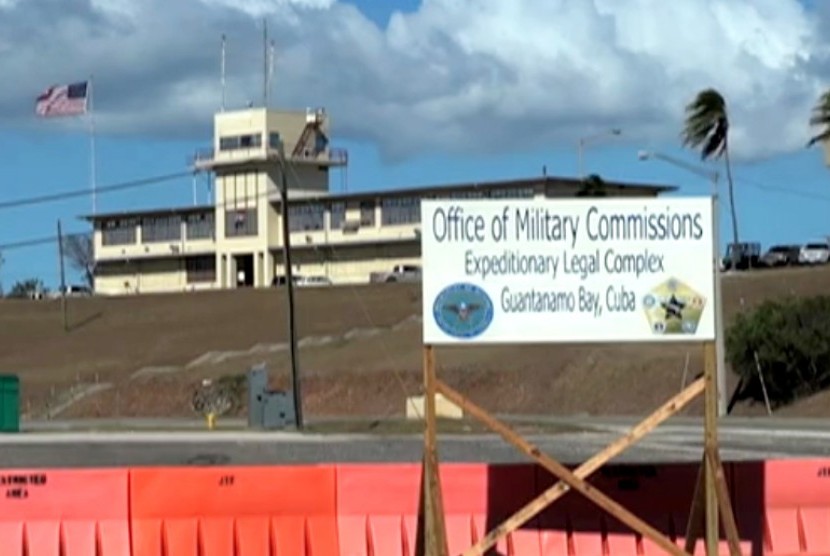 Guantanamo Bay military prison in Cuba.