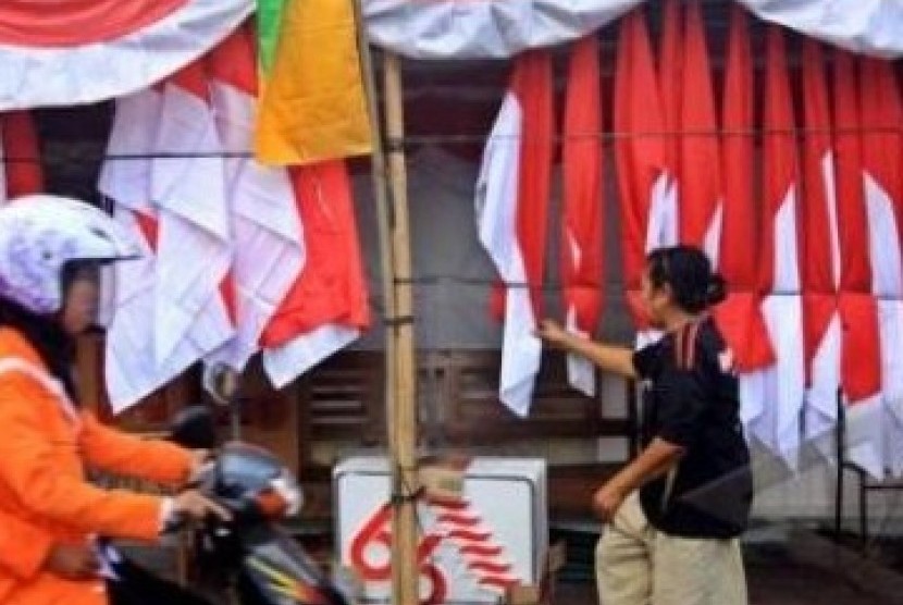 Penjual bendera 