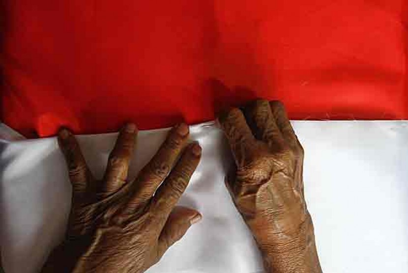 Indonesian flag is a symbol of love and respect to this country. (illustration)