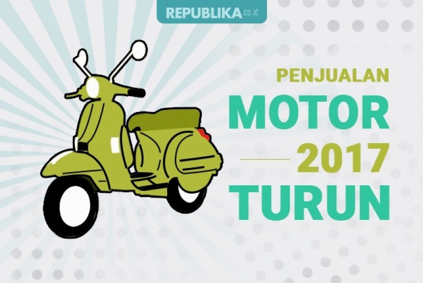 Penjualan motor di 2017