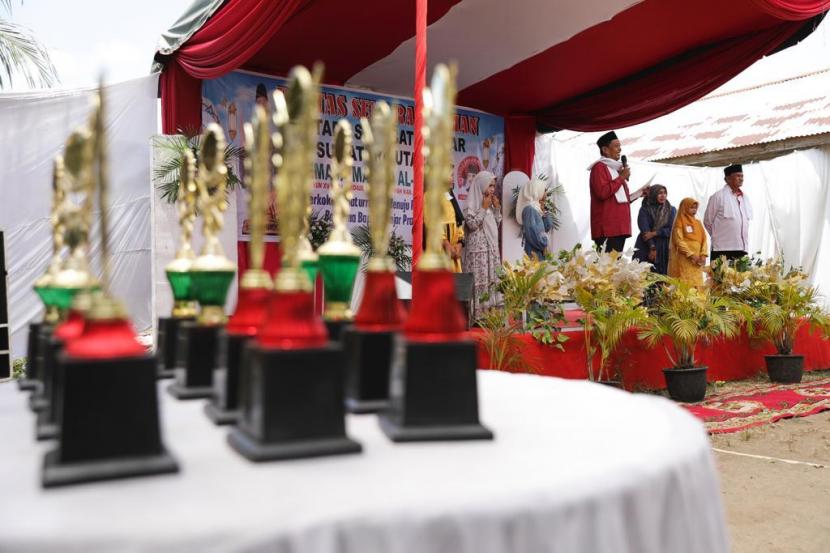 Pentas Seni Ramadhan digelar bekerja sama dengan Ikatan Remaja Masjid Al Ikhlas di Dusun XV, Desa Firdaus, Kecamatan Sei Rampah, Kabupaten Serdang Bedagai, Sumatra Utara (Sumut) akhir pekan ini. 