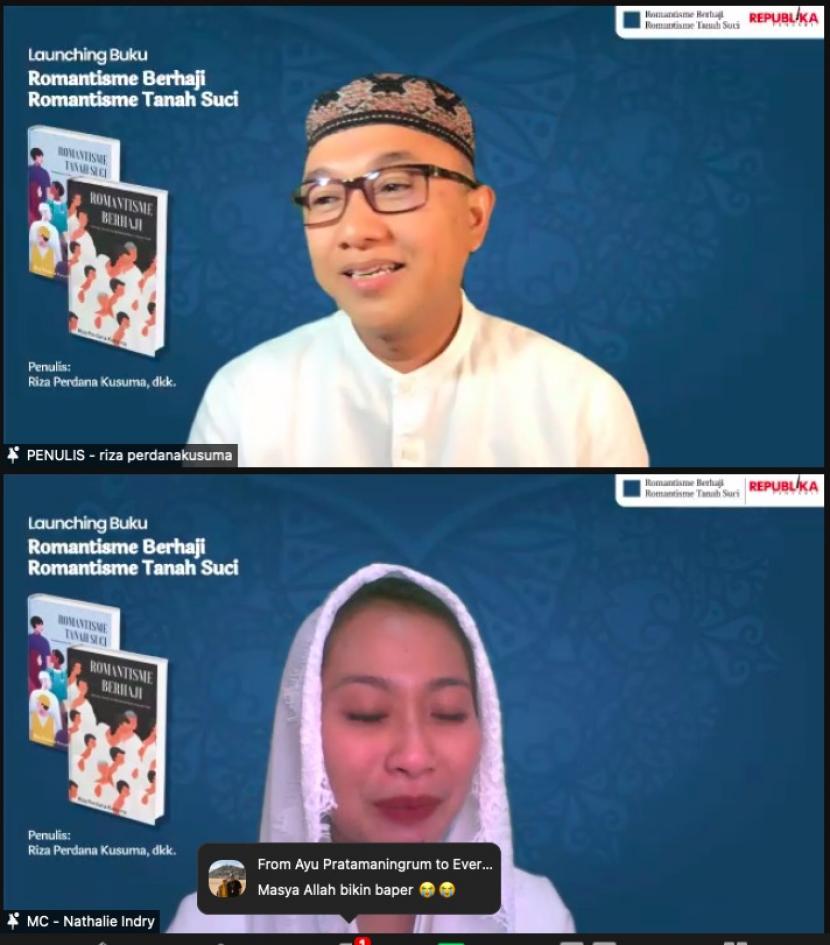 Penulis buku Romantisme Berhaji dan Romantisme Tanah Suci, Riza Perdana Kusuma.