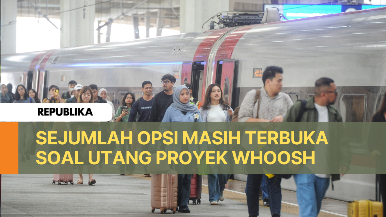 Pemerintah Bahas Solusi Utang Proyek Whoosh, AHY: Sejumlah Opsi Masih Terbuka
