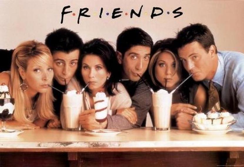 Penundaan produksi Friends edisi khusus reuni ditunda tanpa batas waktu (Foto: serial Friends)