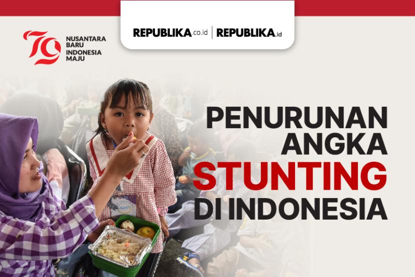 Penurunan angka stunting beberapa tahun terakhir.