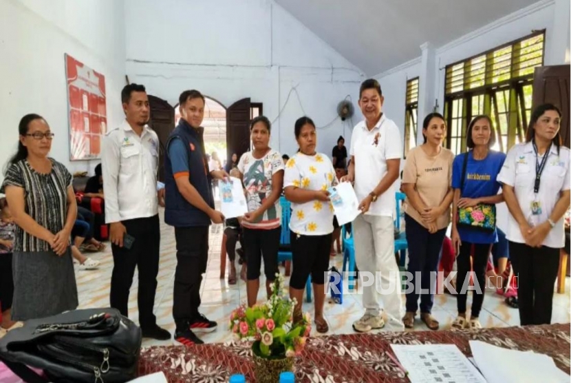 BLTS Kesra Jadi Kado Natal Warga Nasrani di Minahasa Utara