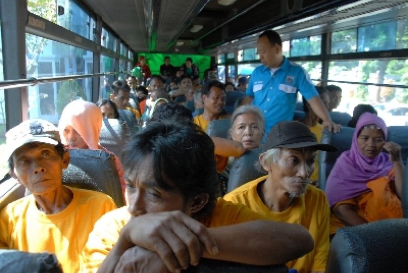  Penyandang masalah kesejahteraan sosial (PMKS) yang terjaring razia 