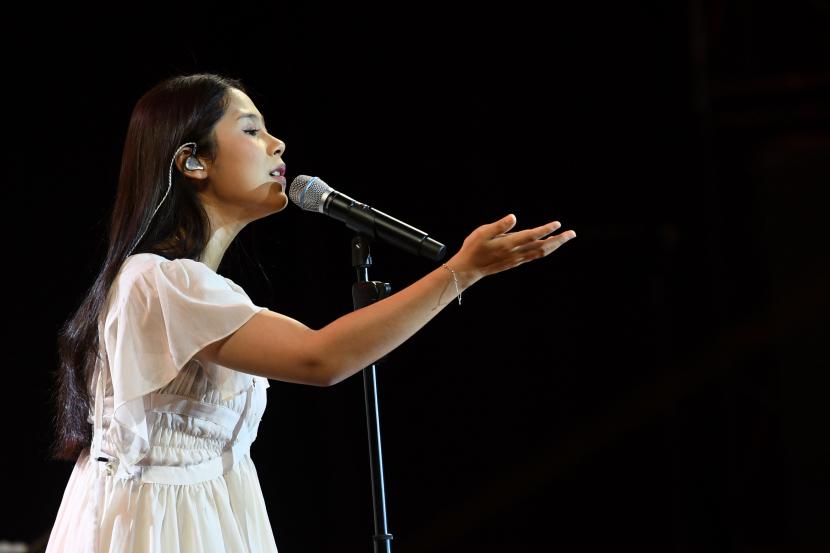 Penyanyi Nadin Amizah. Komnas Perempuan akui kekerasan yang dialami penyanyi Nadin Amizah bersifat seksual.