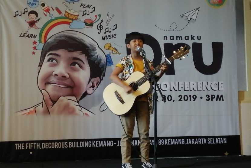  Penyanyi remaja Dru Prawiro Sasono merilis lagu perdana 