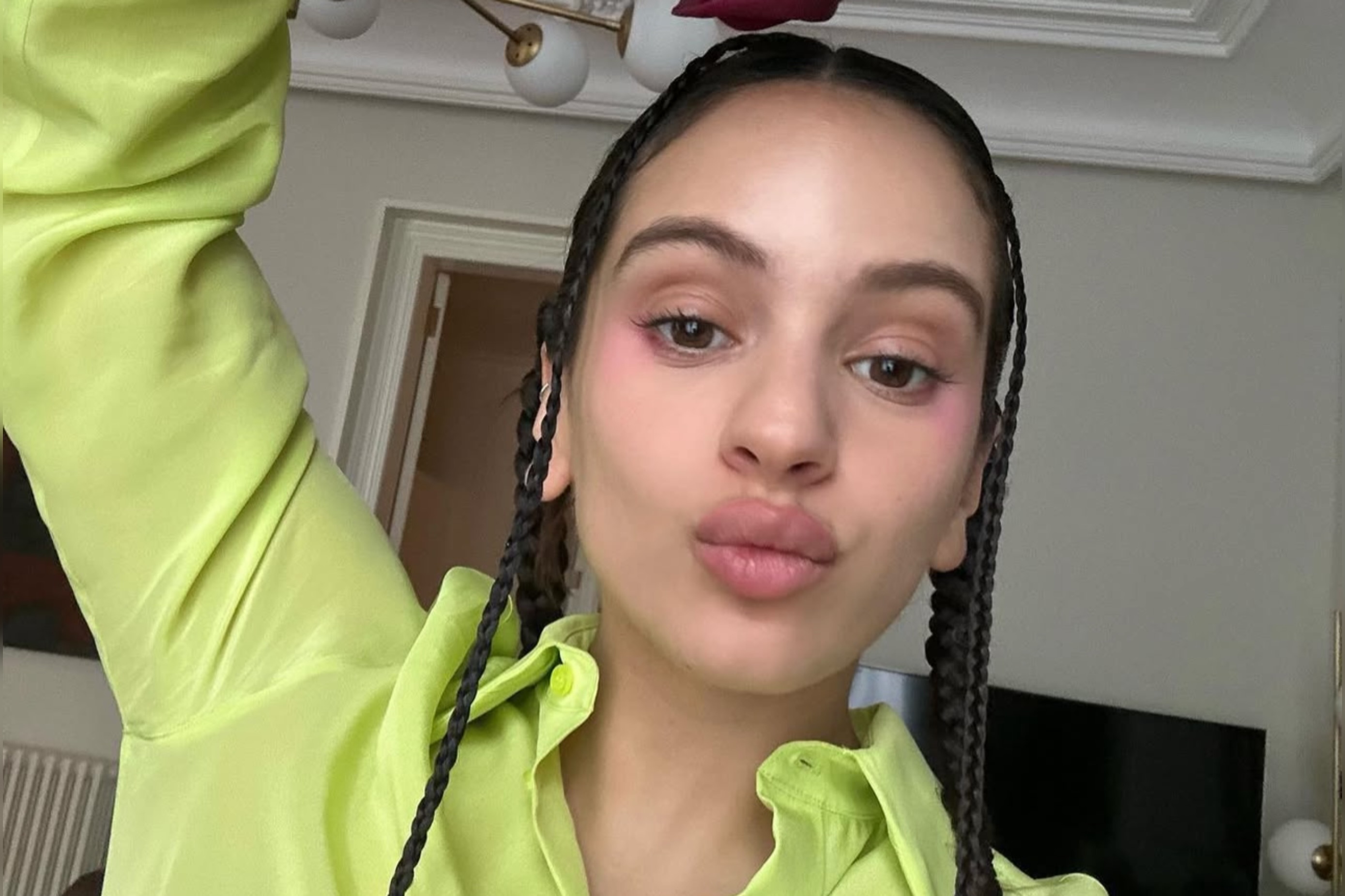 Penyanyi Rosalia. Desainer busana asal Spanyol, Miguel Adrover, tegas menolak bekerja sama dengan penyanyi Rosalia karena sikap bungkam sang artis terkait konflik di Palestina.