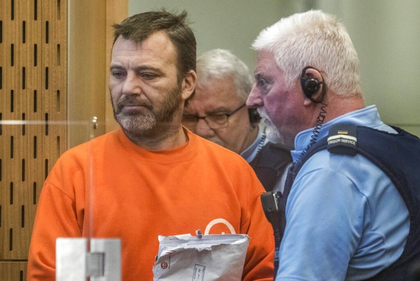 Penyebar video penembakan masjid di Christchurch, Selandia Baru, Philip Neville Arps divonis 21 bulan penjara, Selasa (18/6).