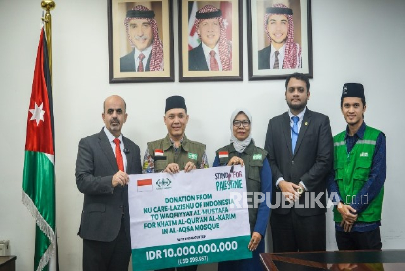 Bentuk Kepedulian untuk Palestina, NU Care-Lazisnu Salurkan Bantuan Rp10 Miliar ke Masjid Al Aqsa