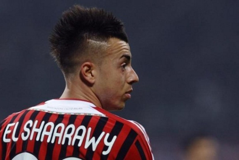 Penyerang AC Milan, Stephan El Shaarawy.