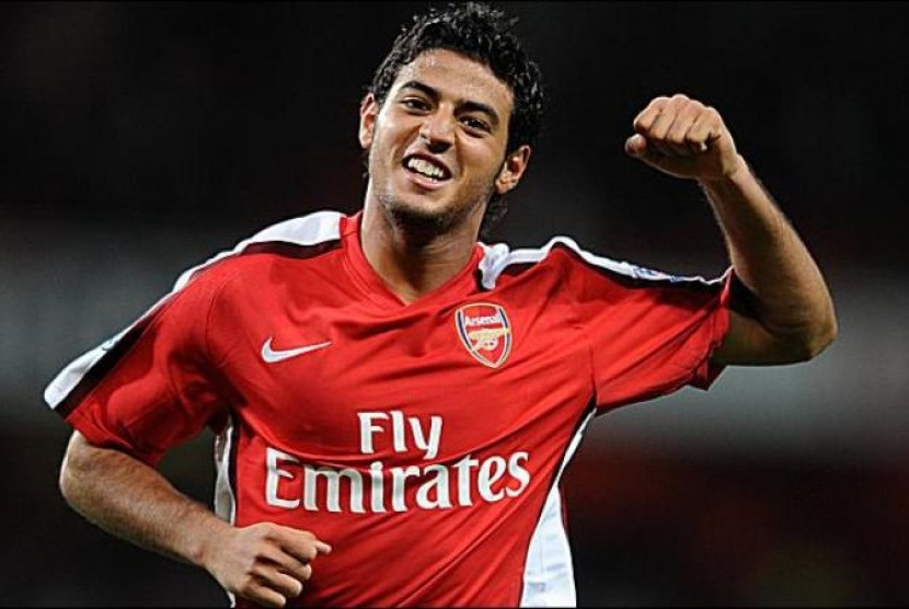 Penyerang Arsenal Carlos Vela