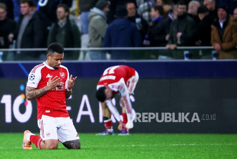Arsenal Tatap Babak 16 Besar Liga Champions dengan Kemenangan 3-0 di Kandang Club Brugge