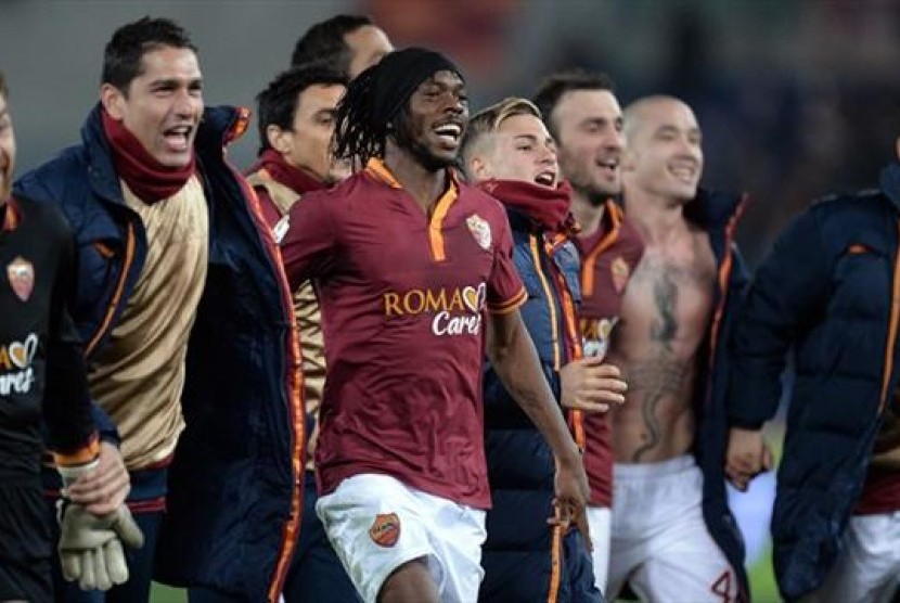 Penyerang AS Roma, Gervinho.