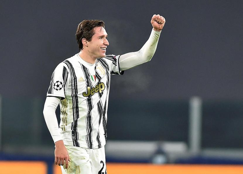 Penyerang Juventus, Federico Chiesa.