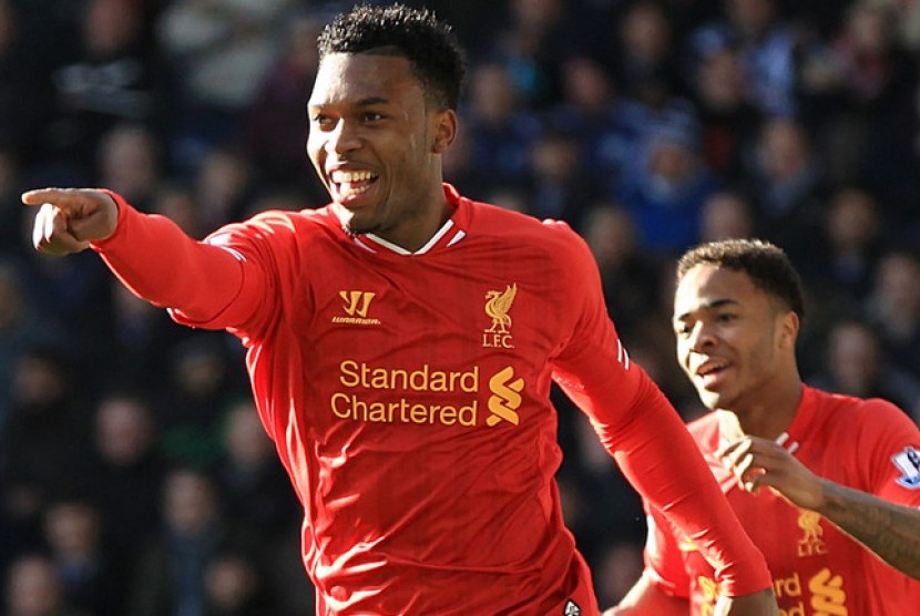 Penyerang Liverpool, Daniel Sturridge.