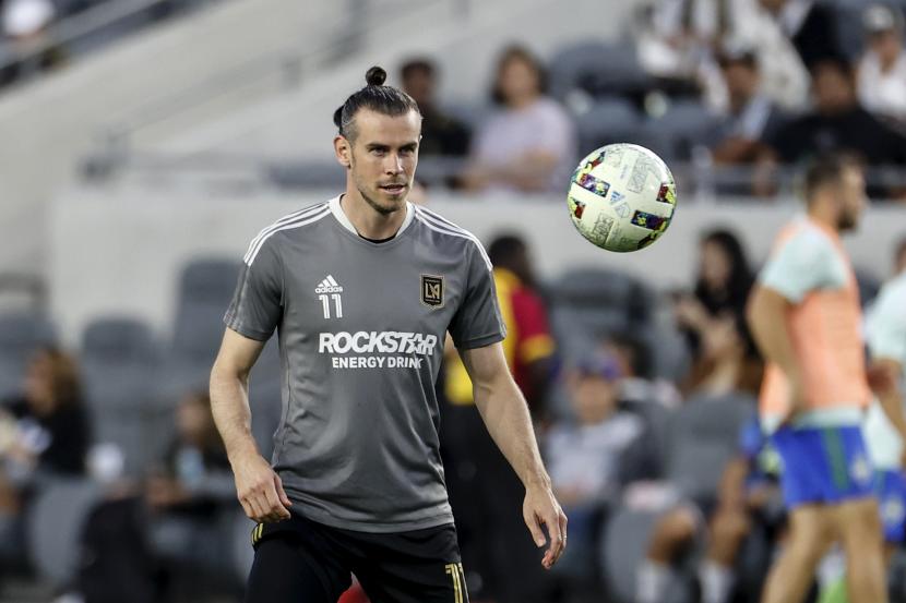 Winger Los Angeles FC Gareth Bale.