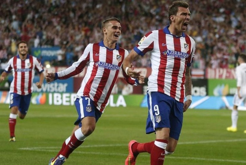 Penyerang Mario Mandzukic.