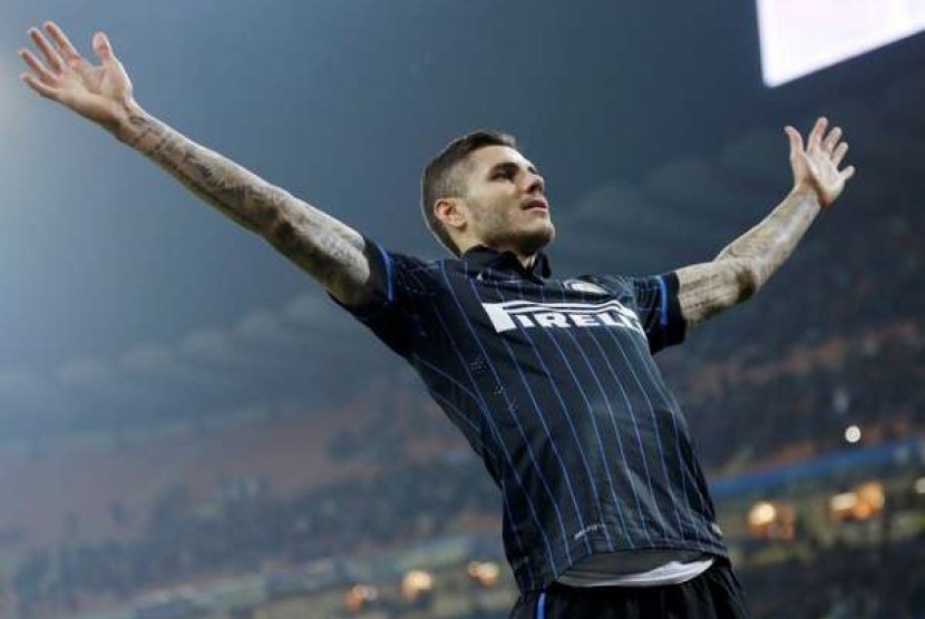 Penyerang Mauro Icardi.