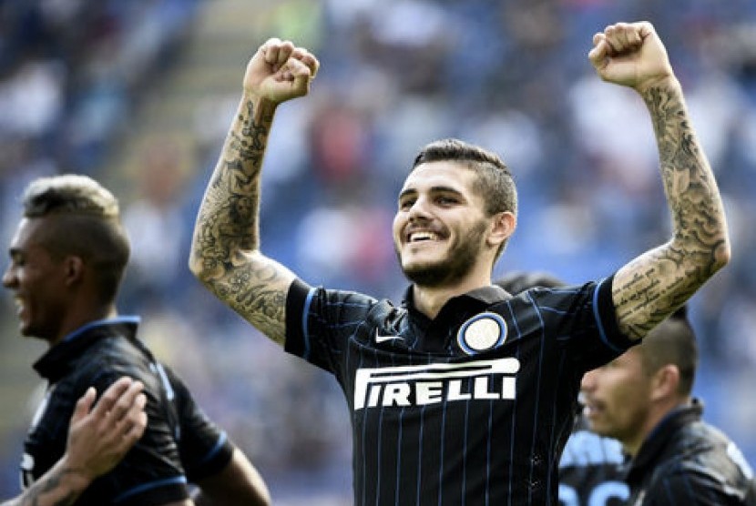 Penyerang Mauro Icardi.