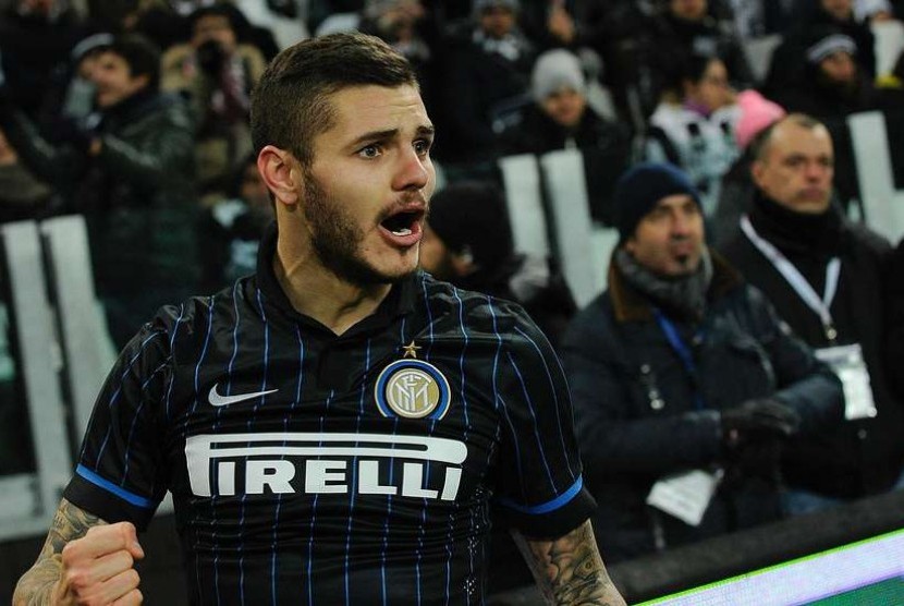 Penyerang Mauro Icardi.