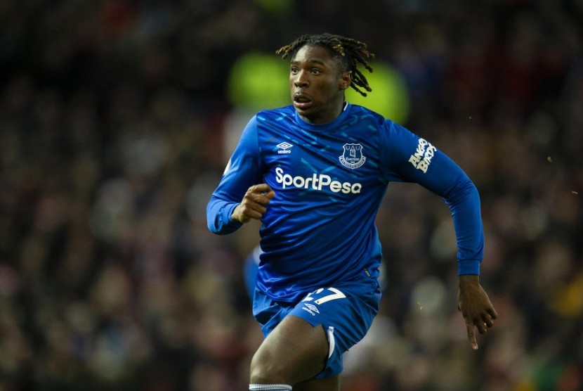 Penyerang Everton, Moise Kean.