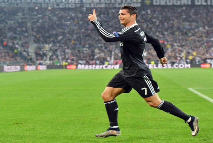 Penyerang Real Madrid, Cristiano Ronaldo