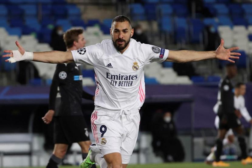 Penyerang Real Madrid, Karim Benzema