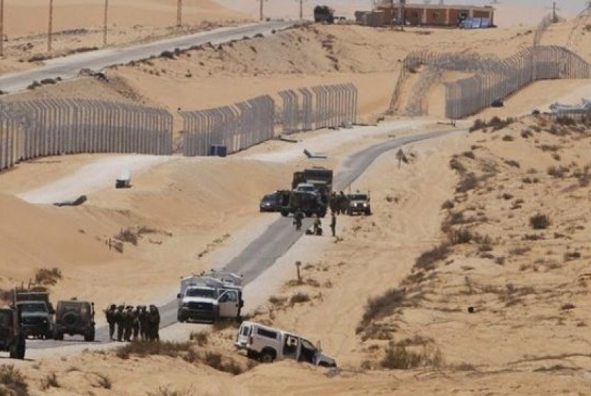 Penyerangan tentara perbatasan Mesir-Israel di Sinai