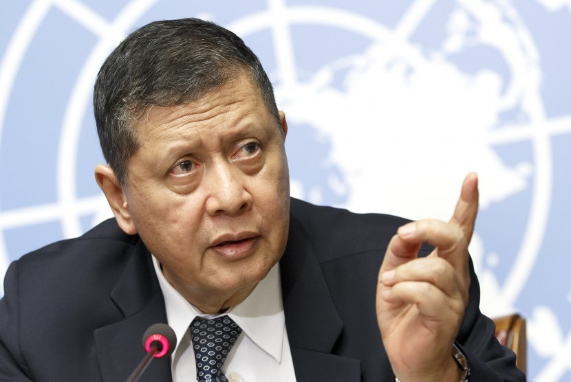 Penyidik khusus PBB, Marzuki Darusman 