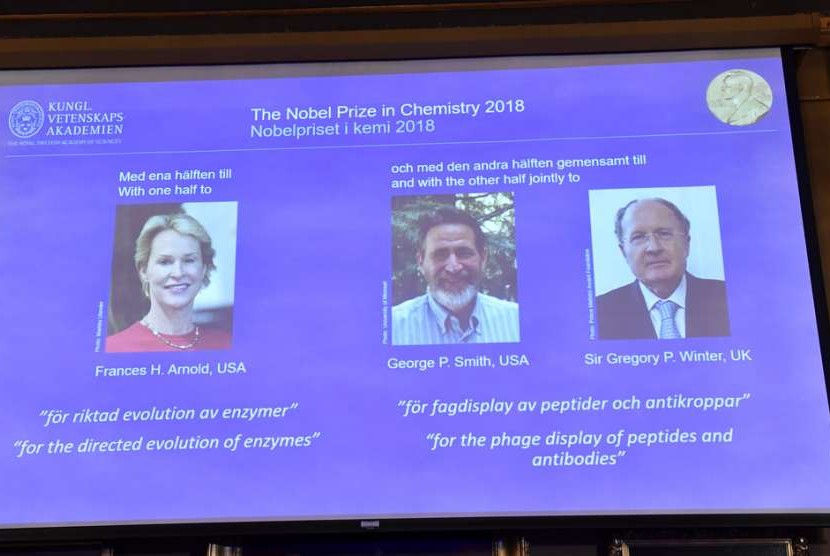 Peraih nobel kimia 2018