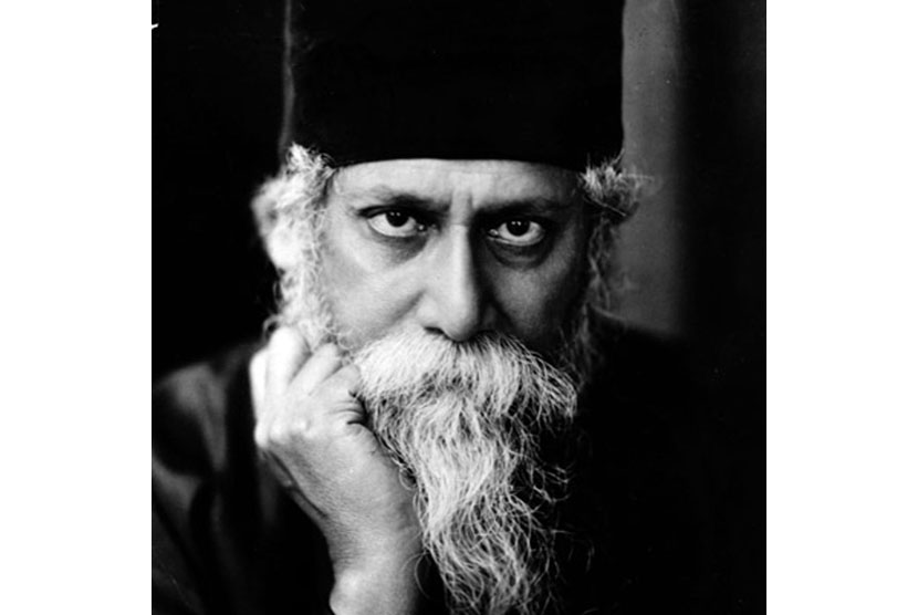 Peraih penghargaan Nobel di bidang sastra dari India pada 1913, Rabindranath Tagore.