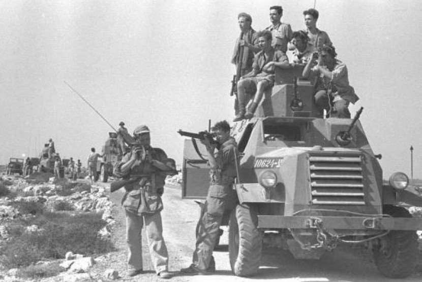 Perang Arab-Israel ilustrasi. Pasukan komando Mesir gugur saat Perang Arab-Israel 1967 
