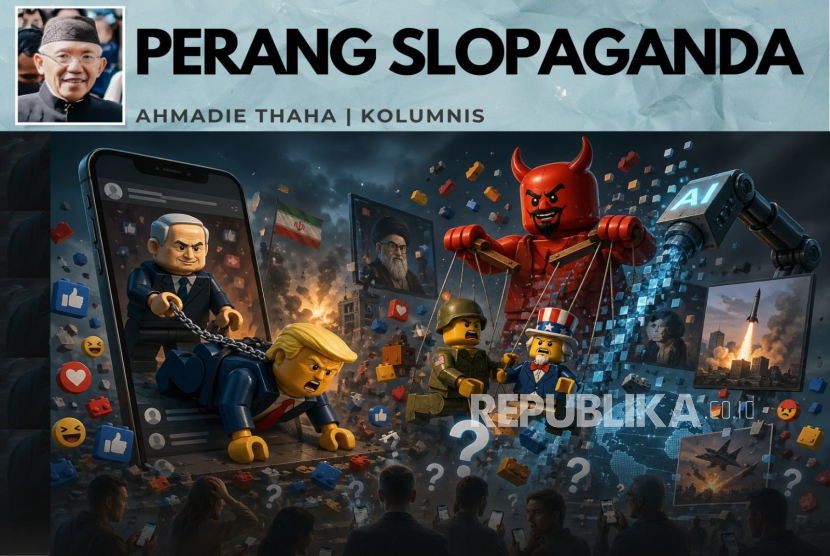 Perang Slopaganda. (ilustrasi)