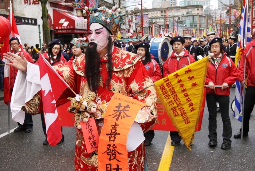Perayaan Imlek di Vancouver, Kanada