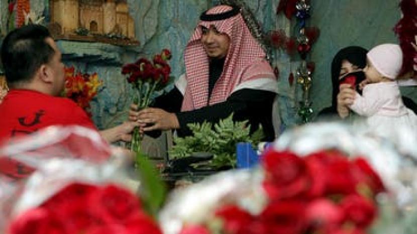Perayaan valentine di Arab Saudi