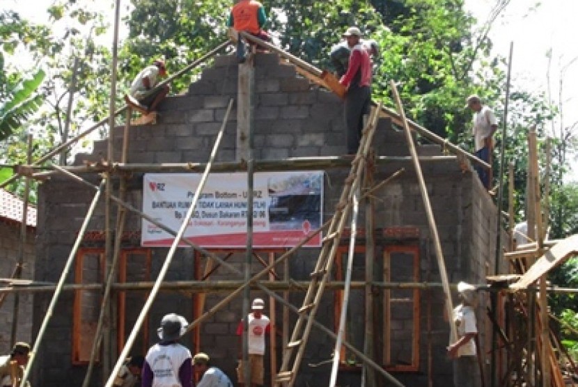Perbaikan Rumah tak Layak Huni (ilustrasi).