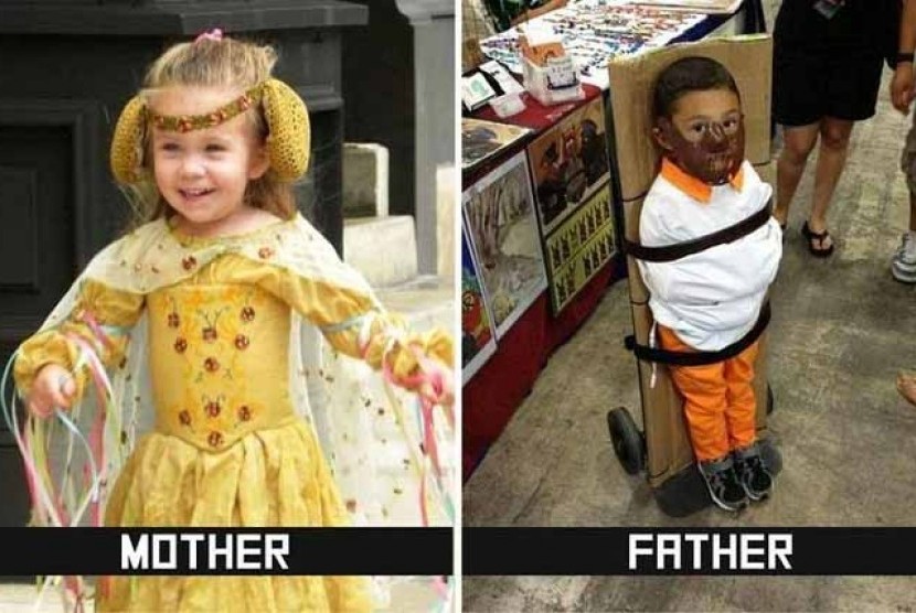 Perbedaan pola asuh ayah dan ibu