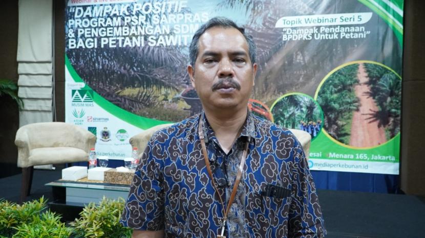 Percepatan PSR Dinilai Tingkatkan Kesejahteraan Pekebun. Foto: Sekretaris Direktorat Jenderal Perkebunan, Kementerian Pertanian, Heru Tri Widarto